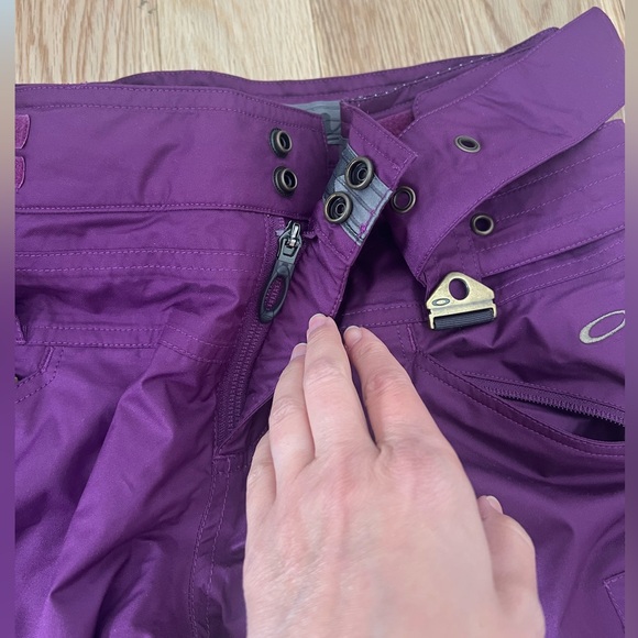 Oakley Signature Series Ski/Snowboard Pants In Purple Size XS - Picture 6 of 14